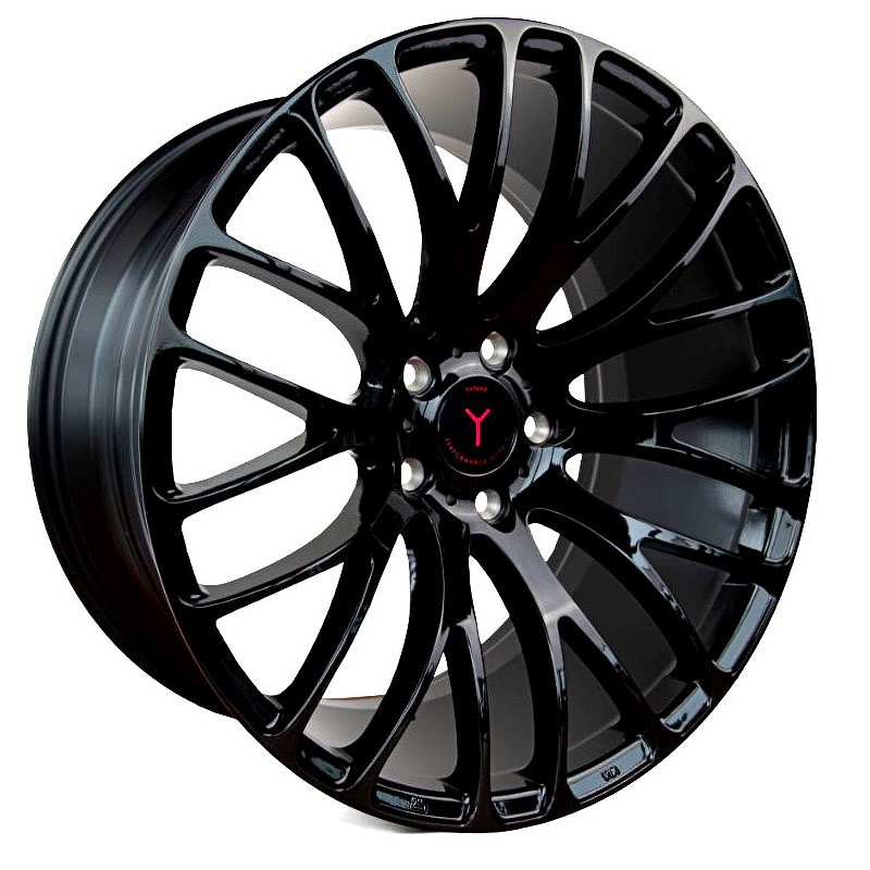 YANAR WHEELS NL9 ZWART GLANZEND 92085512033GB